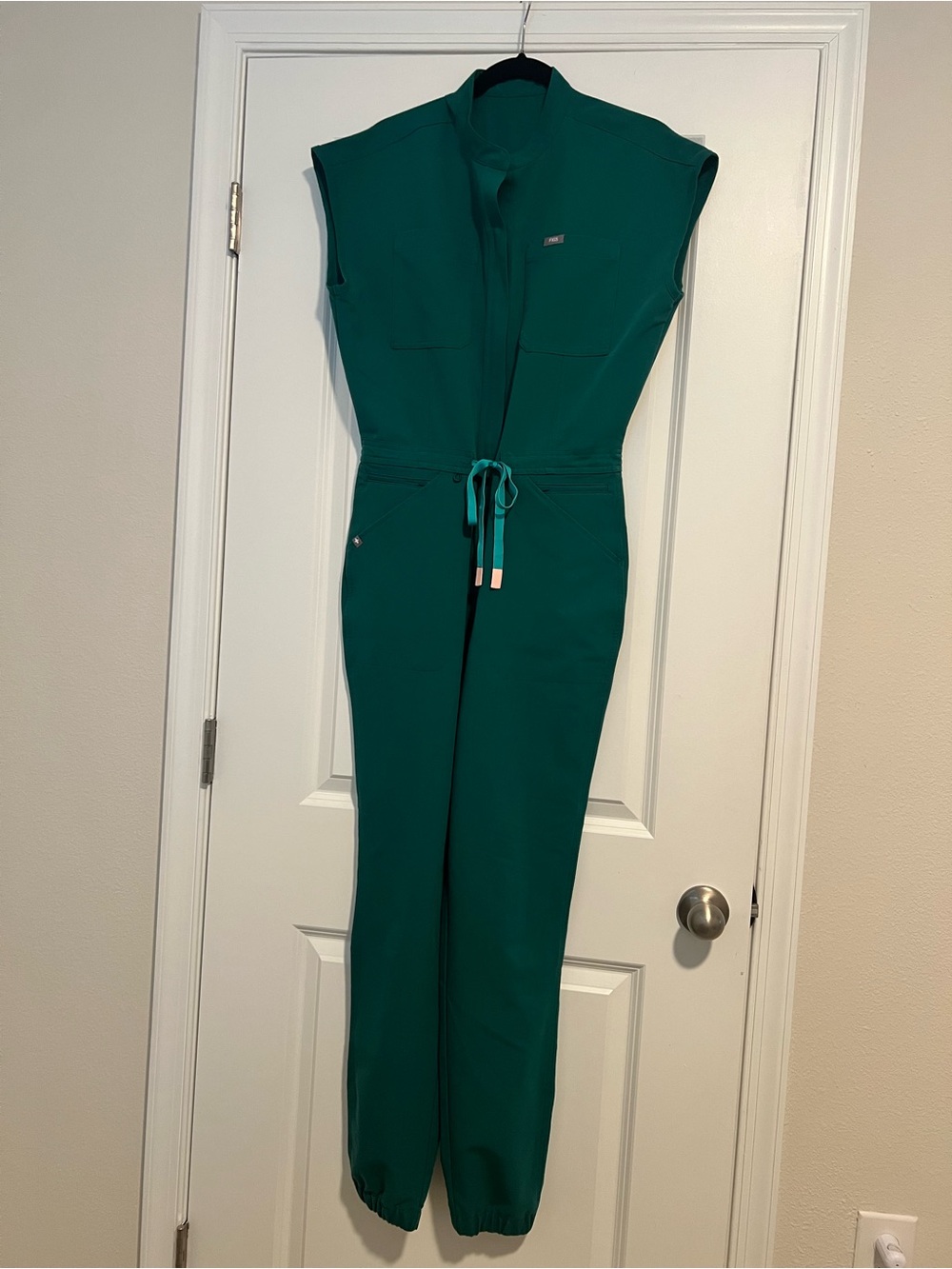Figs Limited Edition Hunter Green Rafaela Jumpsuit